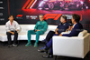 GP MESSICO, (L to R): Ayao Komatsu (JPN) Haas F1 Team Principal; Mike Krack (LUX) Aston Martin F1 Team, Team Principal; e Christian Horner (GBR) Red Bull Racing Team Principal, in the FIA Press Conference.

25.10.2024. Formula 1 World Championship, Rd 20, Mexican Grand Prix, Mexico City, Mexico, Practice Day.

- www.xpbimages.com, EMail: requests@xpbimages.com © Copyright: Batchelor / XPB Images