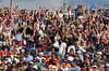 GP MESSICO, Circuit Atmosfera - fans in the grandstand.

25.10.2024. Formula 1 World Championship, Rd 20, Mexican Grand Prix, Mexico City, Mexico, Practice Day.

- www.xpbimages.com, EMail: requests@xpbimages.com © Copyright: Moy / XPB Images