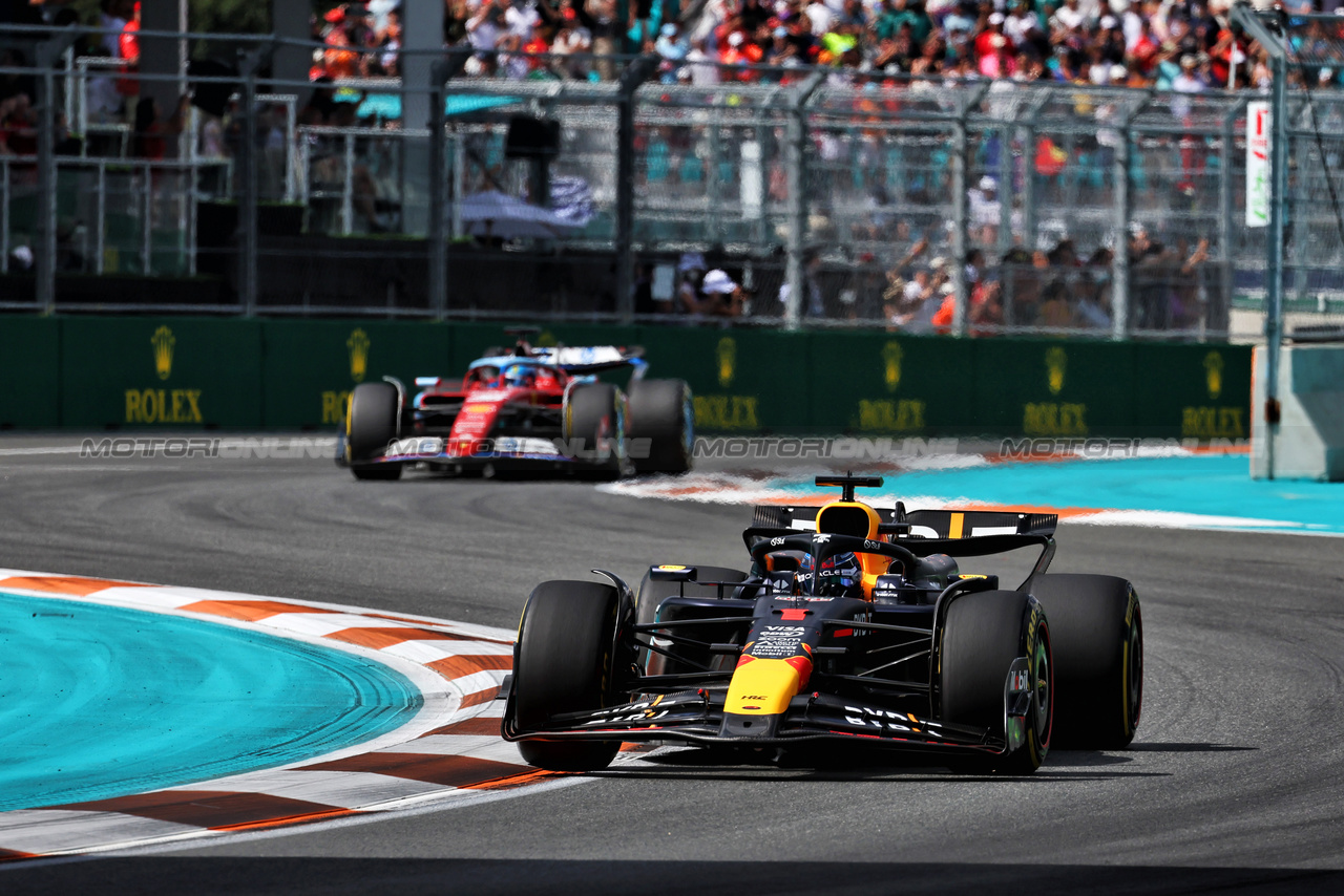 GP MIAMI, Max Verstappen (NLD) Red Bull Racing RB20.

05.05.2024. Formula 1 World Championship, Rd 6, Miami Grand Prix, Miami, Florida, USA, Gara Day.

- www.xpbimages.com, EMail: requests@xpbimages.com © Copyright: Moy / XPB Images