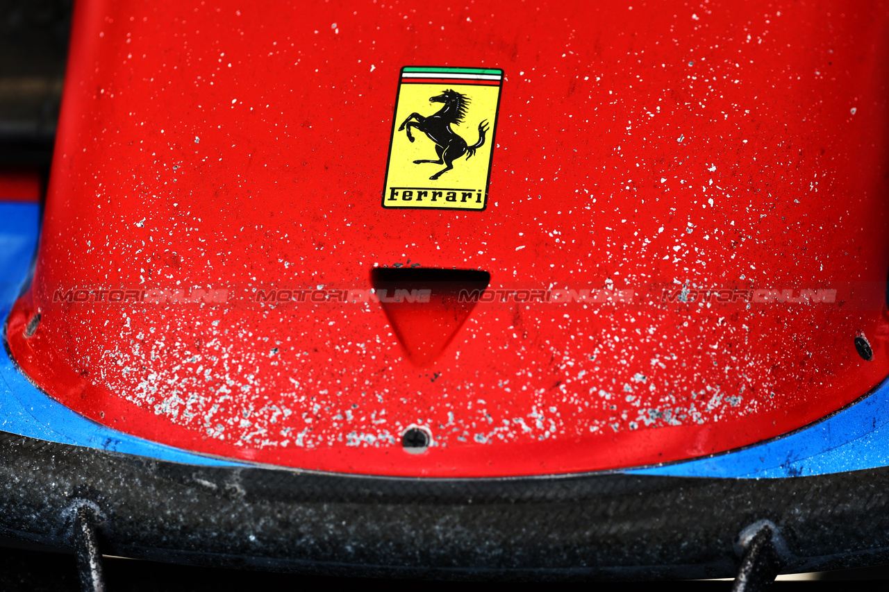 GP MIAMI, Stone chipped Ferrari SF-24 nosecone.

05.05.2024. Formula 1 World Championship, Rd 6, Miami Grand Prix, Miami, Florida, USA, Gara Day.

 - www.xpbimages.com, EMail: requests@xpbimages.com © Copyright: Coates / XPB Images