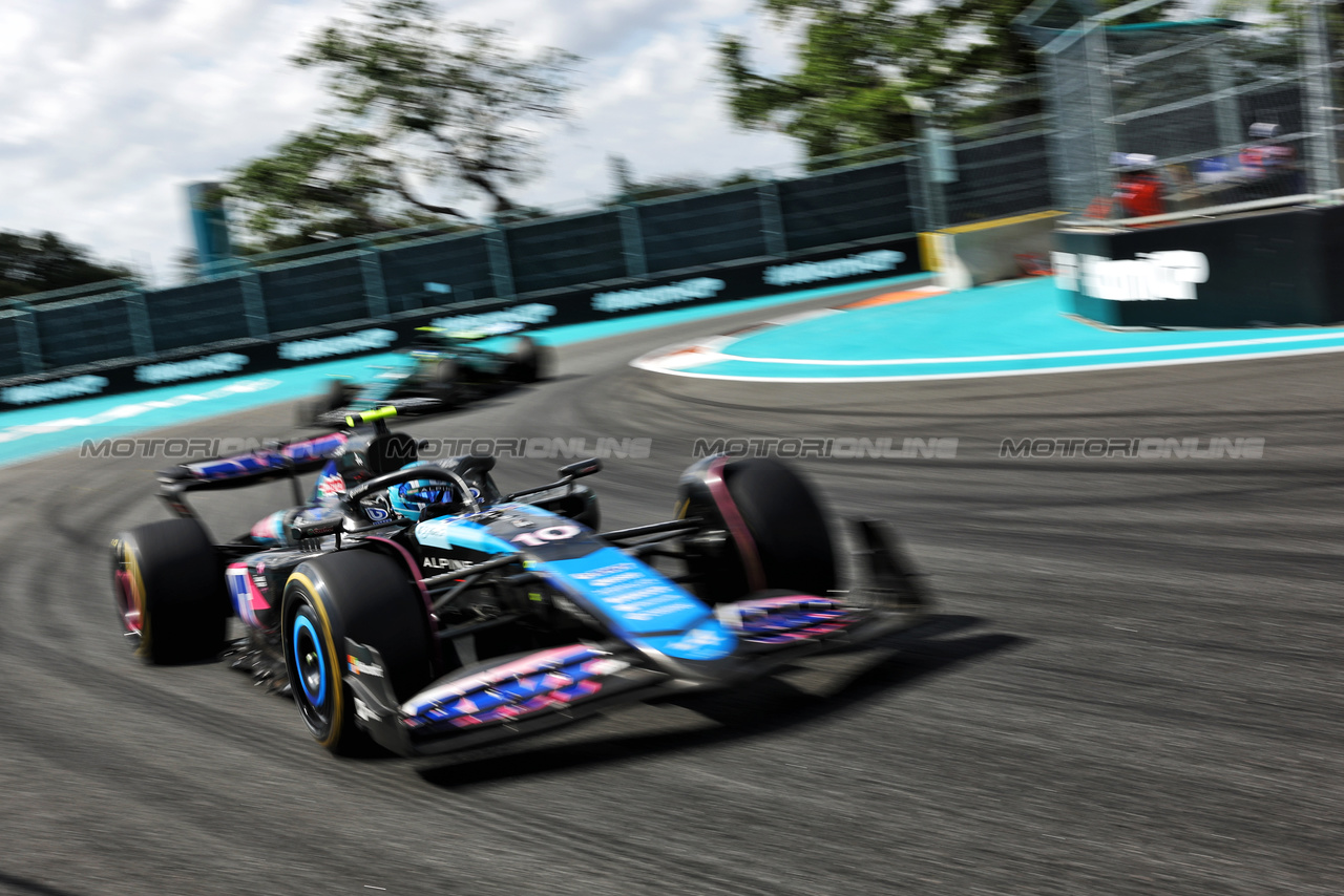 GP MIAMI, Pierre Gasly (FRA) Alpine F1 Team A524.

05.05.2024. Formula 1 World Championship, Rd 6, Miami Grand Prix, Miami, Florida, USA, Gara Day.

- www.xpbimages.com, EMail: requests@xpbimages.com © Copyright: Bearne / XPB Images