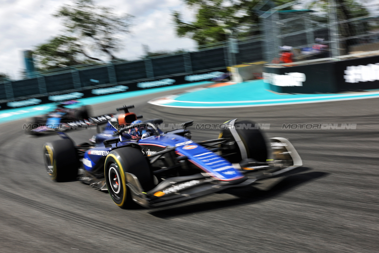 GP MIAMI, Alexander Albon (THA) Williams Racing FW46.

05.05.2024. Formula 1 World Championship, Rd 6, Miami Grand Prix, Miami, Florida, USA, Gara Day.

- www.xpbimages.com, EMail: requests@xpbimages.com © Copyright: Bearne / XPB Images