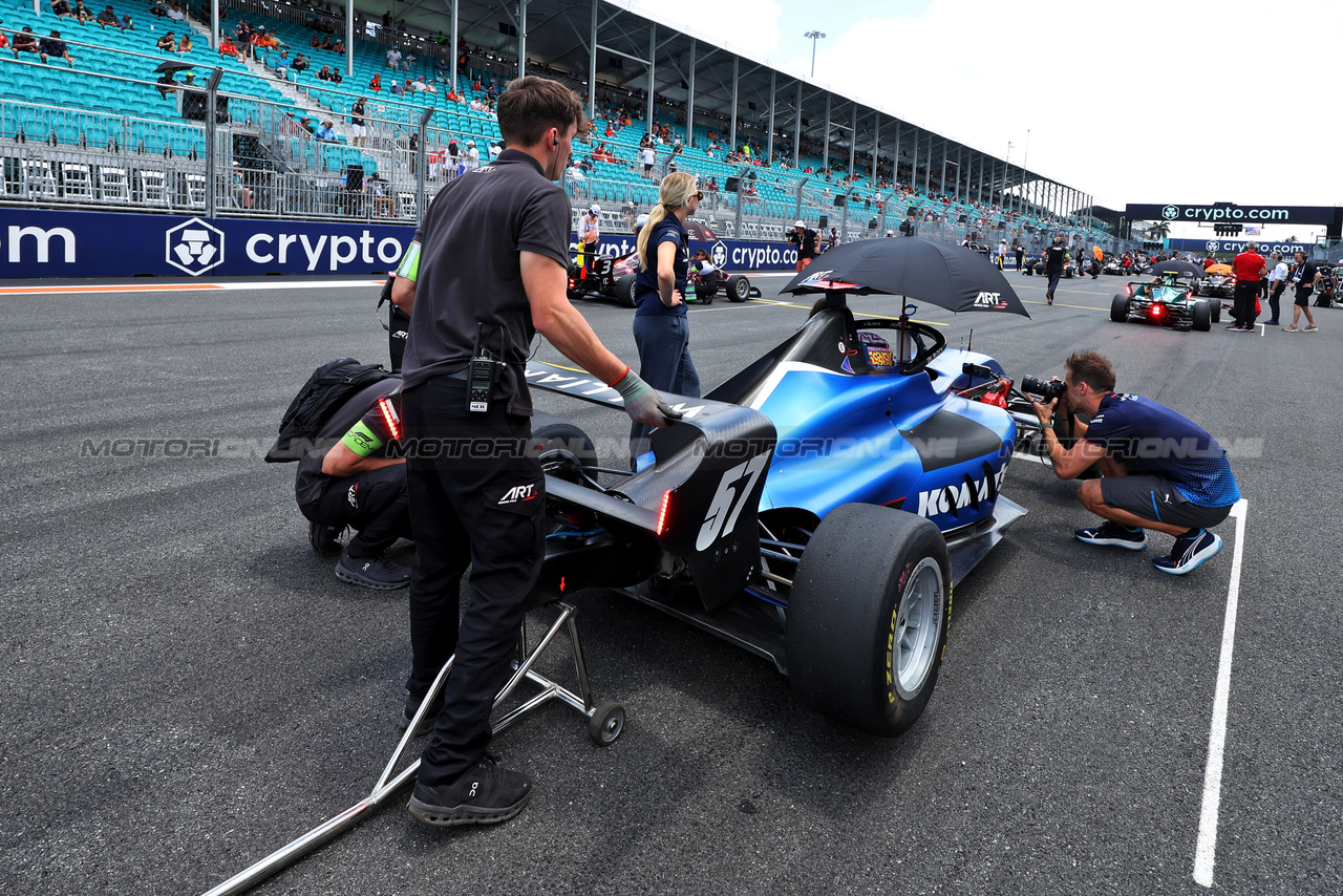 GP MIAMI, Lia Block (USA) ART on the grid.

05.05.2024. FIA Formula Academy, Rd 2, Gara 2, Miami, Florida, USA, Domenica.

- www.xpbimages.com, EMail: requests@xpbimages.com Copyright: XPB Images