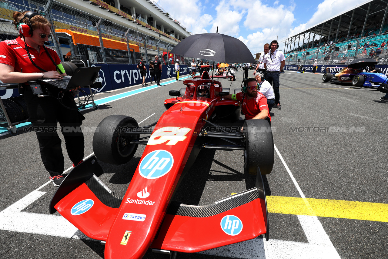 GP MIAMI, Maya Weug (NLD) Prema on the grid.

05.05.2024. FIA Formula Academy, Rd 2, Gara 2, Miami, Florida, USA, Domenica.

- www.xpbimages.com, EMail: requests@xpbimages.com Copyright: XPB Images