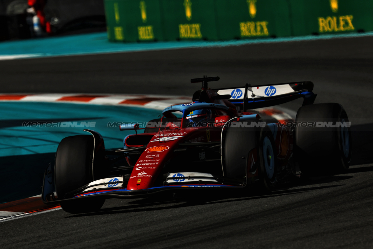 GP MIAMI, Charles Leclerc (MON) Ferrari SF-24.

05.05.2024. Formula 1 World Championship, Rd 6, Miami Grand Prix, Miami, Florida, USA, Gara Day.

 - www.xpbimages.com, EMail: requests@xpbimages.com © Copyright: Staley / XPB Images