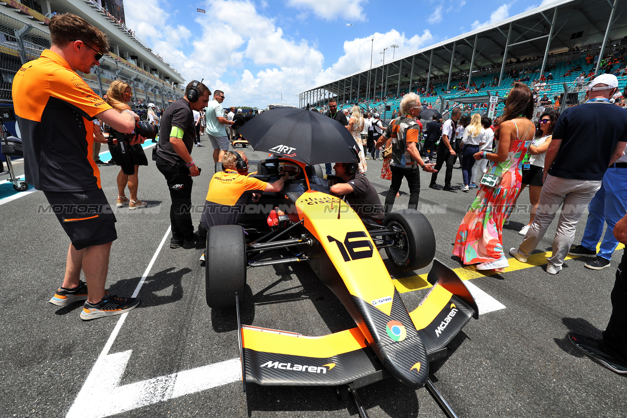 GP MIAMI, Bianca Bustamante (PHL) ART on the grid.

05.05.2024. FIA Formula Academy, Rd 2, Gara 2, Miami, Florida, USA, Domenica.

- www.xpbimages.com, EMail: requests@xpbimages.com Copyright: XPB Images