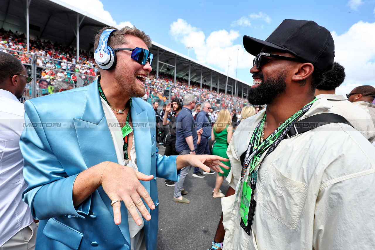 GP MIAMI, griglia VIPs.

05.05.2024. Formula 1 World Championship, Rd 6, Miami Grand Prix, Miami, Florida, USA, Gara Day.

- www.xpbimages.com, EMail: requests@xpbimages.com © Copyright: Moy / XPB Images