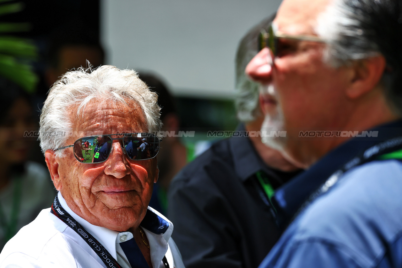 GP MIAMI, Mario Andretti (USA).

05.05.2024. Formula 1 World Championship, Rd 6, Miami Grand Prix, Miami, Florida, USA, Gara Day.

 - www.xpbimages.com, EMail: requests@xpbimages.com © Copyright: Coates / XPB Images