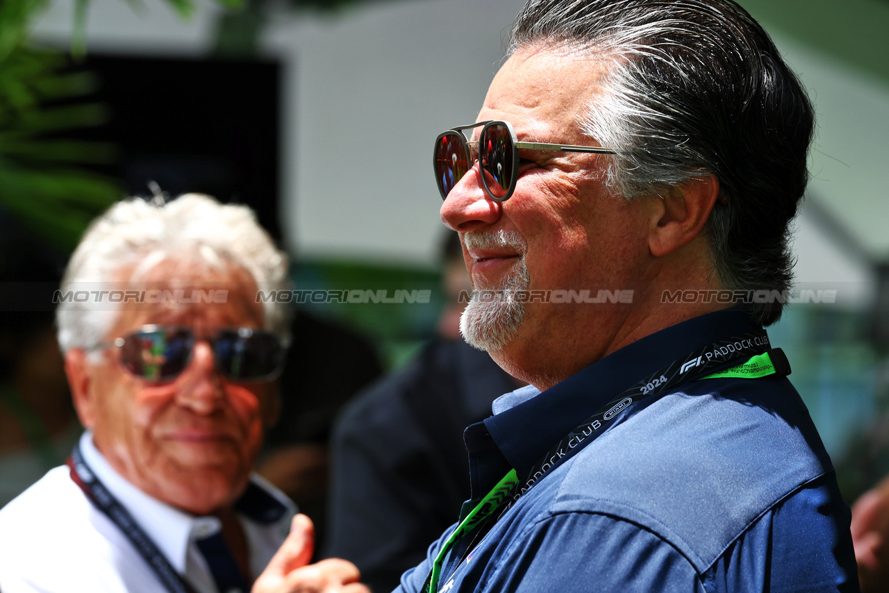 GP MIAMI, Michael Andretti (USA) Andretti Global Chairman e CEO.

05.05.2024. Formula 1 World Championship, Rd 6, Miami Grand Prix, Miami, Florida, USA, Gara Day.

 - www.xpbimages.com, EMail: requests@xpbimages.com © Copyright: Coates / XPB Images