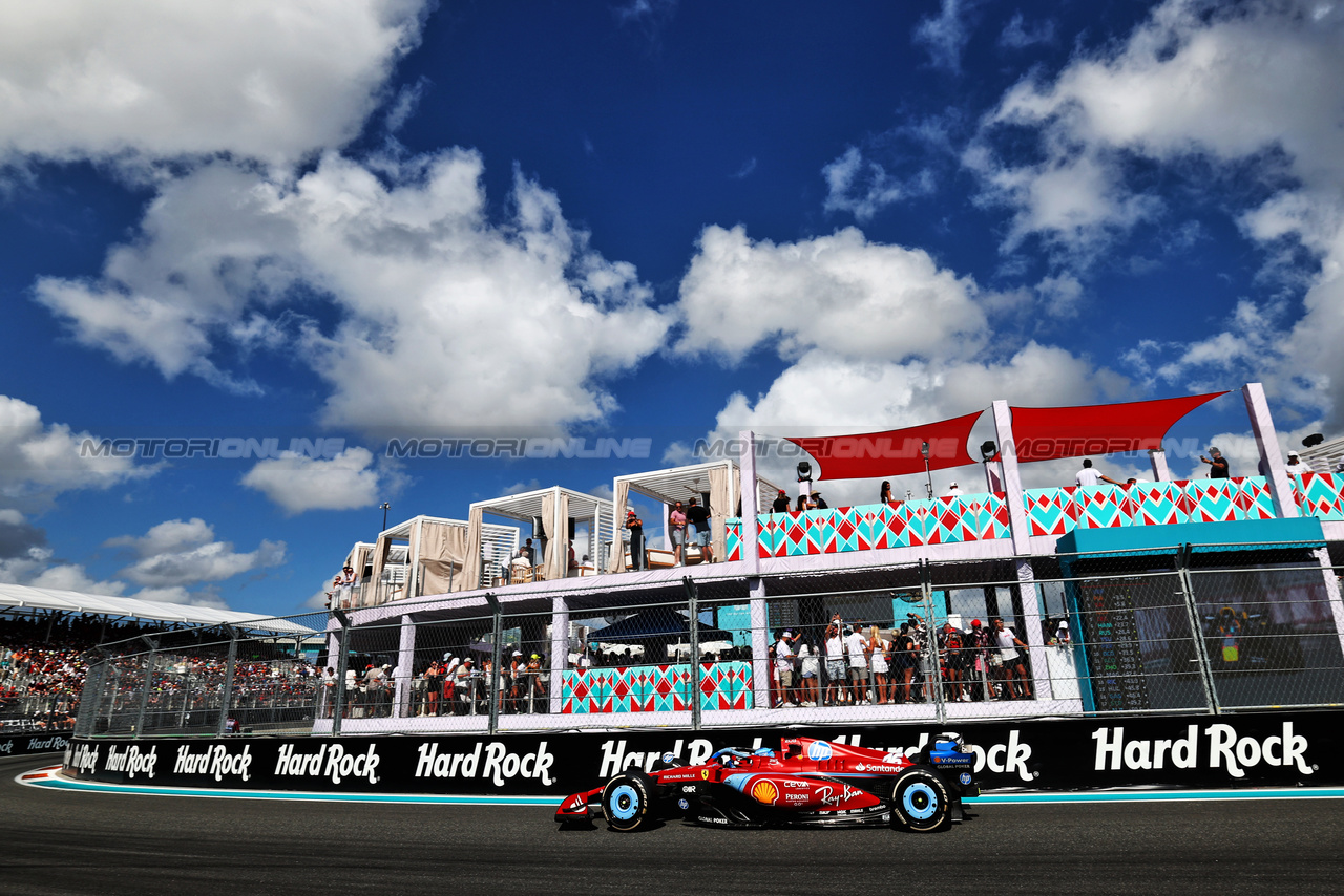 GP MIAMI, Charles Leclerc (MON) Ferrari SF-24.

05.05.2024. Formula 1 World Championship, Rd 6, Miami Grand Prix, Miami, Florida, USA, Gara Day.

 - www.xpbimages.com, EMail: requests@xpbimages.com © Copyright: Coates / XPB Images