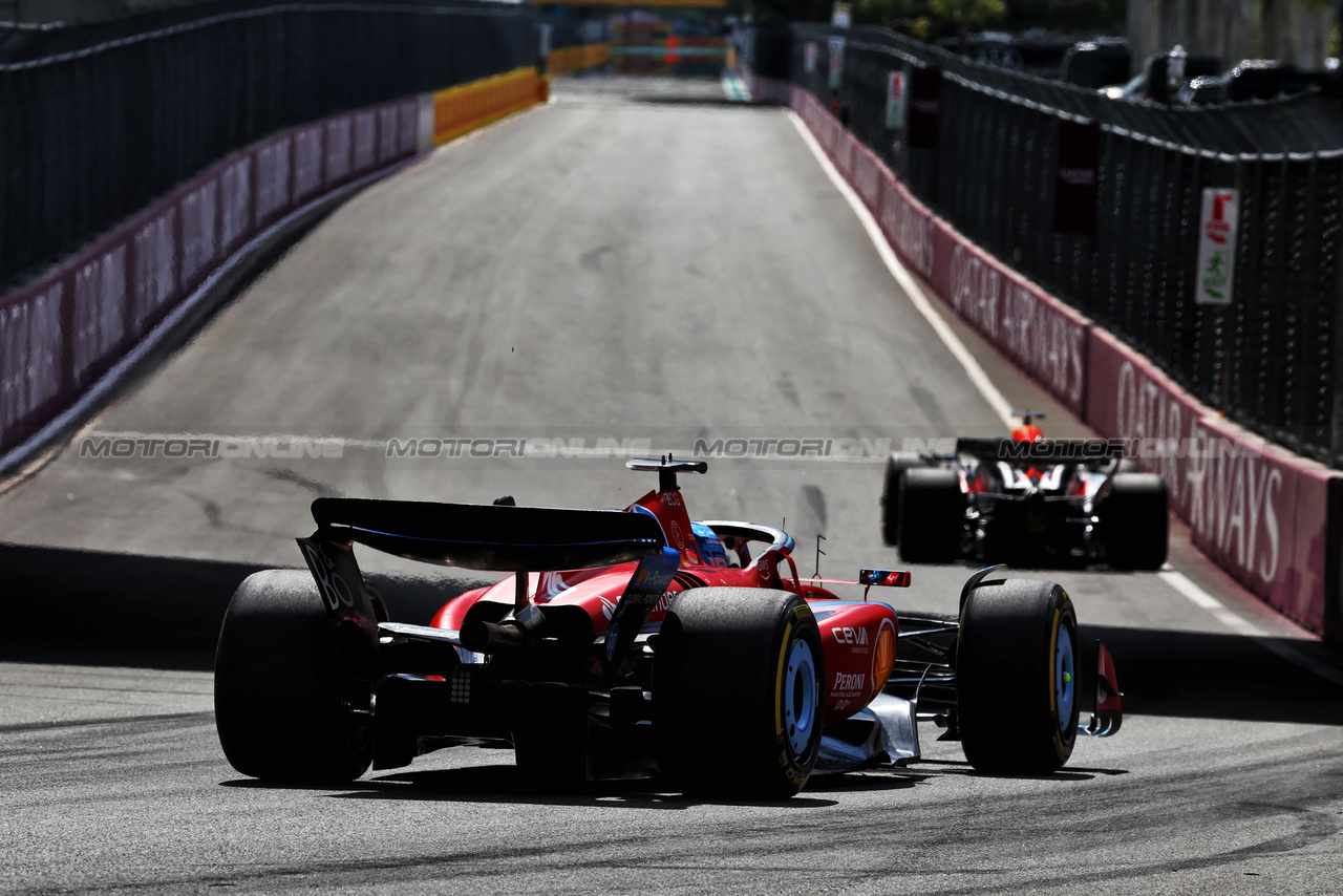 GP MIAMI, Charles Leclerc (MON) Ferrari SF-24.

05.05.2024. Formula 1 World Championship, Rd 6, Miami Grand Prix, Miami, Florida, USA, Gara Day.

 - www.xpbimages.com, EMail: requests@xpbimages.com © Copyright: Coates / XPB Images