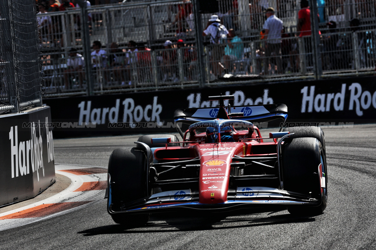 GP MIAMI, Charles Leclerc (MON) Ferrari SF-24.

05.05.2024. Formula 1 World Championship, Rd 6, Miami Grand Prix, Miami, Florida, USA, Gara Day.

 - www.xpbimages.com, EMail: requests@xpbimages.com © Copyright: Coates / XPB Images