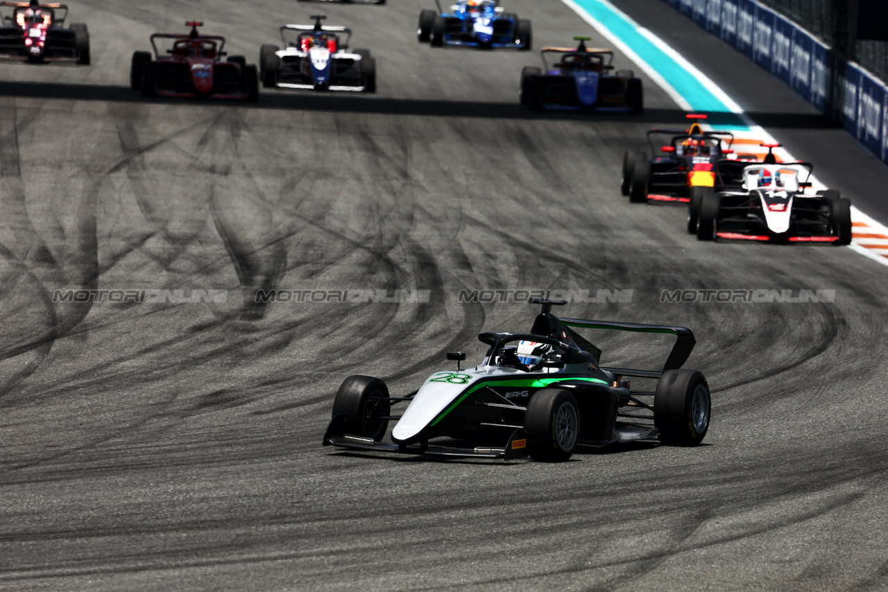 GP MIAMI, Doriane Pin (FRA) Prema Racing.

05.05.2024. FIA Formula Academy, Rd 2, Gara 2, Miami, Florida, USA, Domenica.

- www.xpbimages.com, EMail: requests@xpbimages.com Copyright: XPB Images