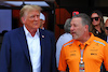 GP MIAMI, (L to R): Donald Trump (USA) Politician e Businesman with Zak Brown (USA) McLaren Executive Director.
05.05.2024. Formula 1 World Championship, Rd 6, Miami Grand Prix, Miami, Florida, USA, Gara Day.
 - www.xpbimages.com, EMail: requests@xpbimages.com © Copyright: Coates / XPB Images