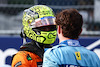 GP MIAMI, Gara winner Lando Norris (GBR) McLaren celebrates in parc ferme with Charles Leclerc (MON) Ferrari.
05.05.2024. Formula 1 World Championship, Rd 6, Miami Grand Prix, Miami, Florida, USA, Gara Day.
- www.xpbimages.com, EMail: requests@xpbimages.com © Copyright: Charniaux / XPB Images