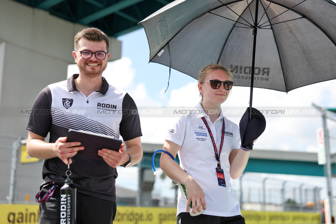 GP MIAMI, Jessica Edgar (GBR) Rodin Motorsport.

02.05.2024. FIA Formula Academy, Rd 2, Miami, Florida, USA, Giovedi'.

- www.xpbimages.com, EMail: requests@xpbimages.com Copyright: XPB Images