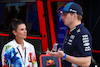 GP MIAMI, Max Verstappen (NLD) Red Bull Racing with Danica Patrick (USA).
02.05.2024. Formula 1 World Championship, Rd 6, Miami Grand Prix, Miami, Florida, USA, Preparation Day.
 - www.xpbimages.com, EMail: requests@xpbimages.com © Copyright: Coates / XPB Images