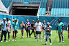 GP MIAMI, Carlos Sainz Jr (ESP) Ferrari plays American football in the paddock.
02.05.2024. Formula 1 World Championship, Rd 6, Miami Grand Prix, Miami, Florida, USA, Preparation Day.
- www.xpbimages.com, EMail: requests@xpbimages.com © Copyright: Moy / XPB Images