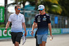 GP MIAMI, Logan Sargeant (USA) Williams Racing walks the circuit with Gaetan Jego, Williams Racing Gara Engineer.
02.05.2024. Formula 1 World Championship, Rd 6, Miami Grand Prix, Miami, Florida, USA, Preparation Day.
 - www.xpbimages.com, EMail: requests@xpbimages.com © Copyright: Staley / XPB Images