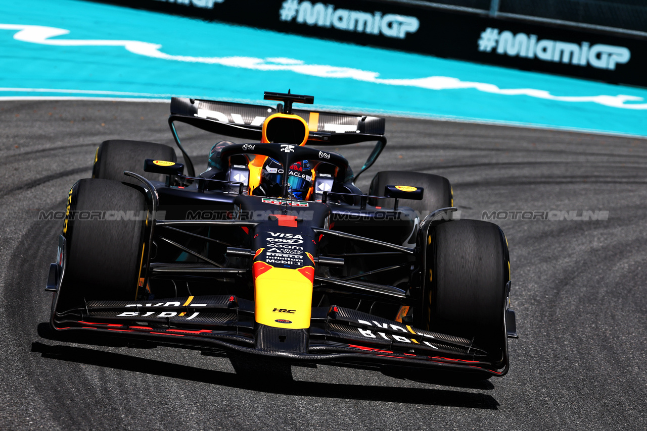 GP MIAMI, Max Verstappen (NLD) Red Bull Racing RB20.

04.05.2024. Formula 1 World Championship, Rd 6, Miami Grand Prix, Miami, Florida, USA, Sprint e Qualifiche Day.

 - www.xpbimages.com, EMail: requests@xpbimages.com © Copyright: Coates / XPB Images