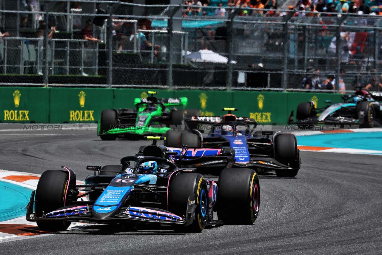 GP MIAMI, Pierre Gasly (FRA) Alpine F1 Team A524.

04.05.2024. Formula 1 World Championship, Rd 6, Miami Grand Prix, Miami, Florida, USA, Sprint e Qualifiche Day.

- www.xpbimages.com, EMail: requests@xpbimages.com © Copyright: Moy / XPB Images