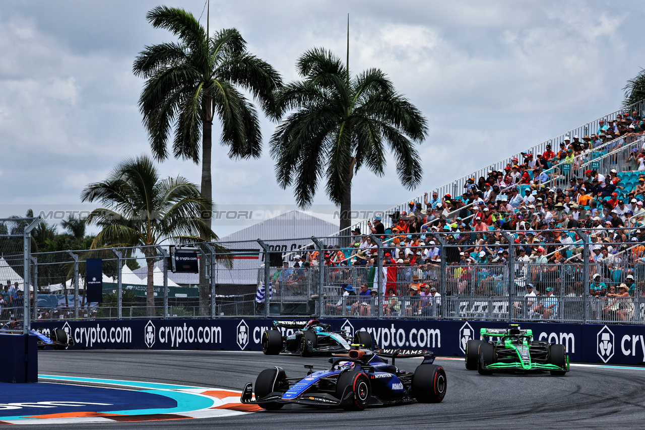 GP MIAMI, Logan Sargeant (USA) Williams Racing FW46.

04.05.2024. Formula 1 World Championship, Rd 6, Miami Grand Prix, Miami, Florida, USA, Sprint e Qualifiche Day.

- www.xpbimages.com, EMail: requests@xpbimages.com © Copyright: Moy / XPB Images