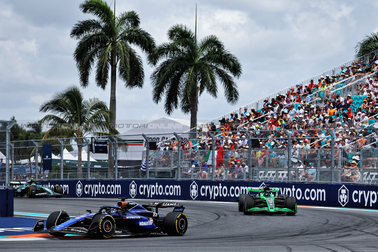 GP MIAMI, Alexander Albon (THA) Williams Racing FW46.

04.05.2024. Formula 1 World Championship, Rd 6, Miami Grand Prix, Miami, Florida, USA, Sprint e Qualifiche Day.

- www.xpbimages.com, EMail: requests@xpbimages.com © Copyright: Moy / XPB Images