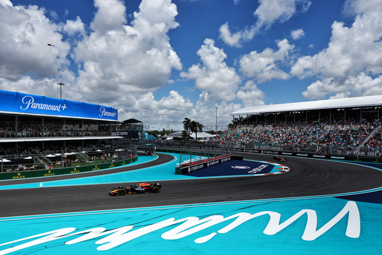 GP MIAMI, Max Verstappen (NLD) Red Bull Racing RB20.

04.05.2024. Formula 1 World Championship, Rd 6, Miami Grand Prix, Miami, Florida, USA, Sprint e Qualifiche Day.

- www.xpbimages.com, EMail: requests@xpbimages.com © Copyright: Moy / XPB Images