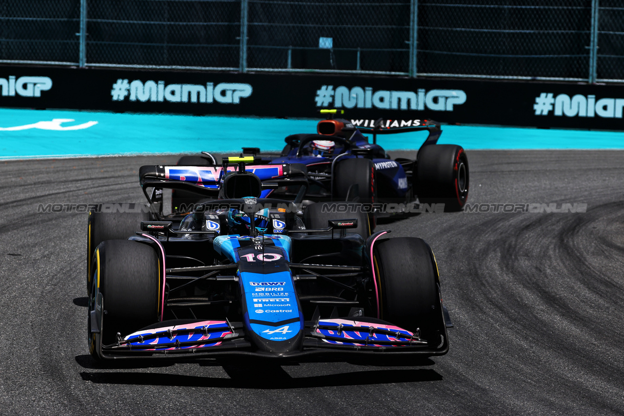 GP MIAMI, Pierre Gasly (FRA) Alpine F1 Team A524.

04.05.2024. Formula 1 World Championship, Rd 6, Miami Grand Prix, Miami, Florida, USA, Sprint e Qualifiche Day.

 - www.xpbimages.com, EMail: requests@xpbimages.com © Copyright: Coates / XPB Images