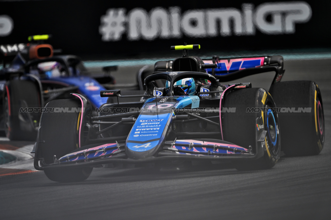 GP MIAMI, Pierre Gasly (FRA) Alpine F1 Team A524.

04.05.2024. Formula 1 World Championship, Rd 6, Miami Grand Prix, Miami, Florida, USA, Sprint e Qualifiche Day.

- www.xpbimages.com, EMail: requests@xpbimages.com © Copyright: Price / XPB Images