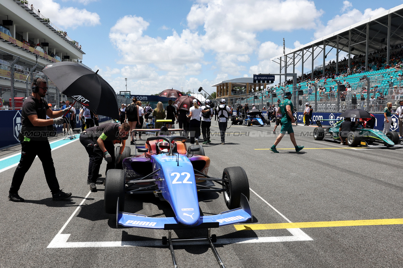 GP MIAMI, Aurelia Nobels (BRA) ART on the grid.

04.05.2024. FIA Formula Academy, Rd 2, Gara 1, Miami, Florida, USA, Saturday.

- www.xpbimages.com, EMail: requests@xpbimages.com Copyright: XPB Images