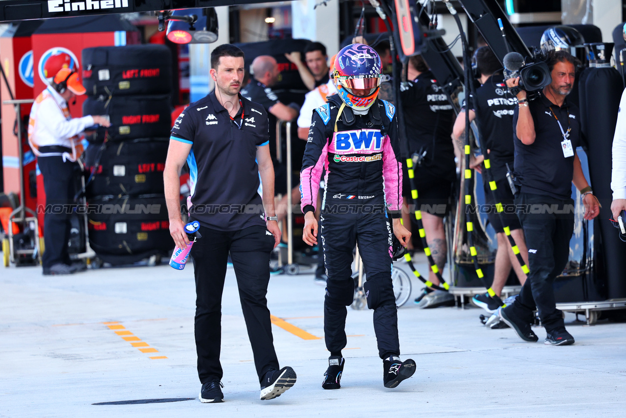 GP MIAMI, Esteban Ocon (FRA) Alpine F1 Team.

04.05.2024. Formula 1 World Championship, Rd 6, Miami Grand Prix, Miami, Florida, USA, Sprint e Qualifiche Day.

- www.xpbimages.com, EMail: requests@xpbimages.com © Copyright: Charniaux / XPB Images