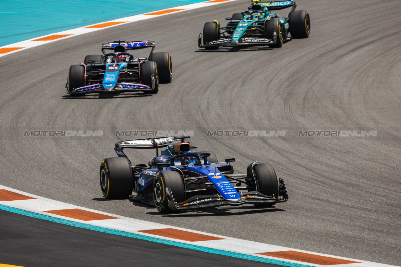 GP MIAMI, Alexander Albon (THA) Williams Racing FW46.

04.05.2024. Formula 1 World Championship, Rd 6, Miami Grand Prix, Miami, Florida, USA, Sprint e Qualifiche Day.

- www.xpbimages.com, EMail: requests@xpbimages.com © Copyright: Bearne / XPB Images