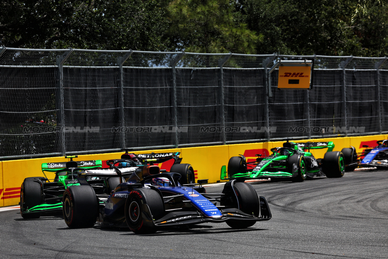 GP MIAMI, Logan Sargeant (USA) Williams Racing FW46.

04.05.2024. Formula 1 World Championship, Rd 6, Miami Grand Prix, Miami, Florida, USA, Sprint e Qualifiche Day.

 - www.xpbimages.com, EMail: requests@xpbimages.com © Copyright: Coates / XPB Images