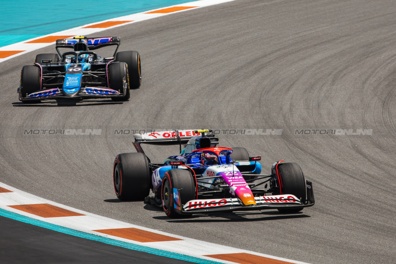 GP MIAMI, Yuki Tsunoda (JPN) RB VCARB 01.

04.05.2024. Formula 1 World Championship, Rd 6, Miami Grand Prix, Miami, Florida, USA, Sprint e Qualifiche Day.

- www.xpbimages.com, EMail: requests@xpbimages.com © Copyright: Bearne / XPB Images