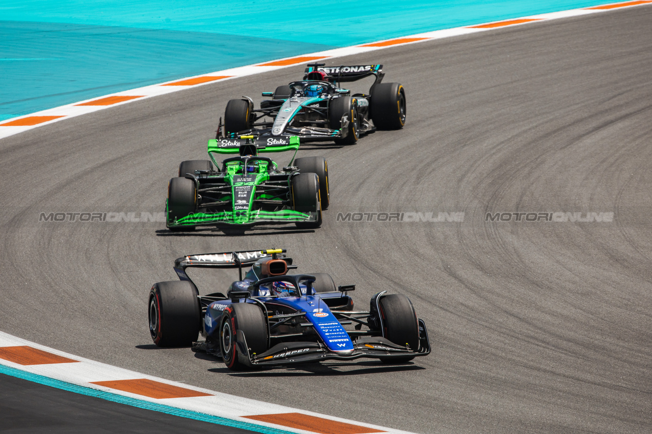 GP MIAMI, Logan Sargeant (USA) Williams Racing FW46.

04.05.2024. Formula 1 World Championship, Rd 6, Miami Grand Prix, Miami, Florida, USA, Sprint e Qualifiche Day.

- www.xpbimages.com, EMail: requests@xpbimages.com © Copyright: Bearne / XPB Images