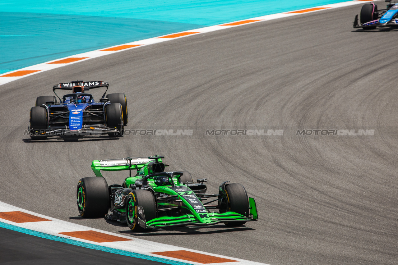 GP MIAMI, Valtteri Bottas (FIN) Sauber C44.

04.05.2024. Formula 1 World Championship, Rd 6, Miami Grand Prix, Miami, Florida, USA, Sprint e Qualifiche Day.

- www.xpbimages.com, EMail: requests@xpbimages.com © Copyright: Bearne / XPB Images