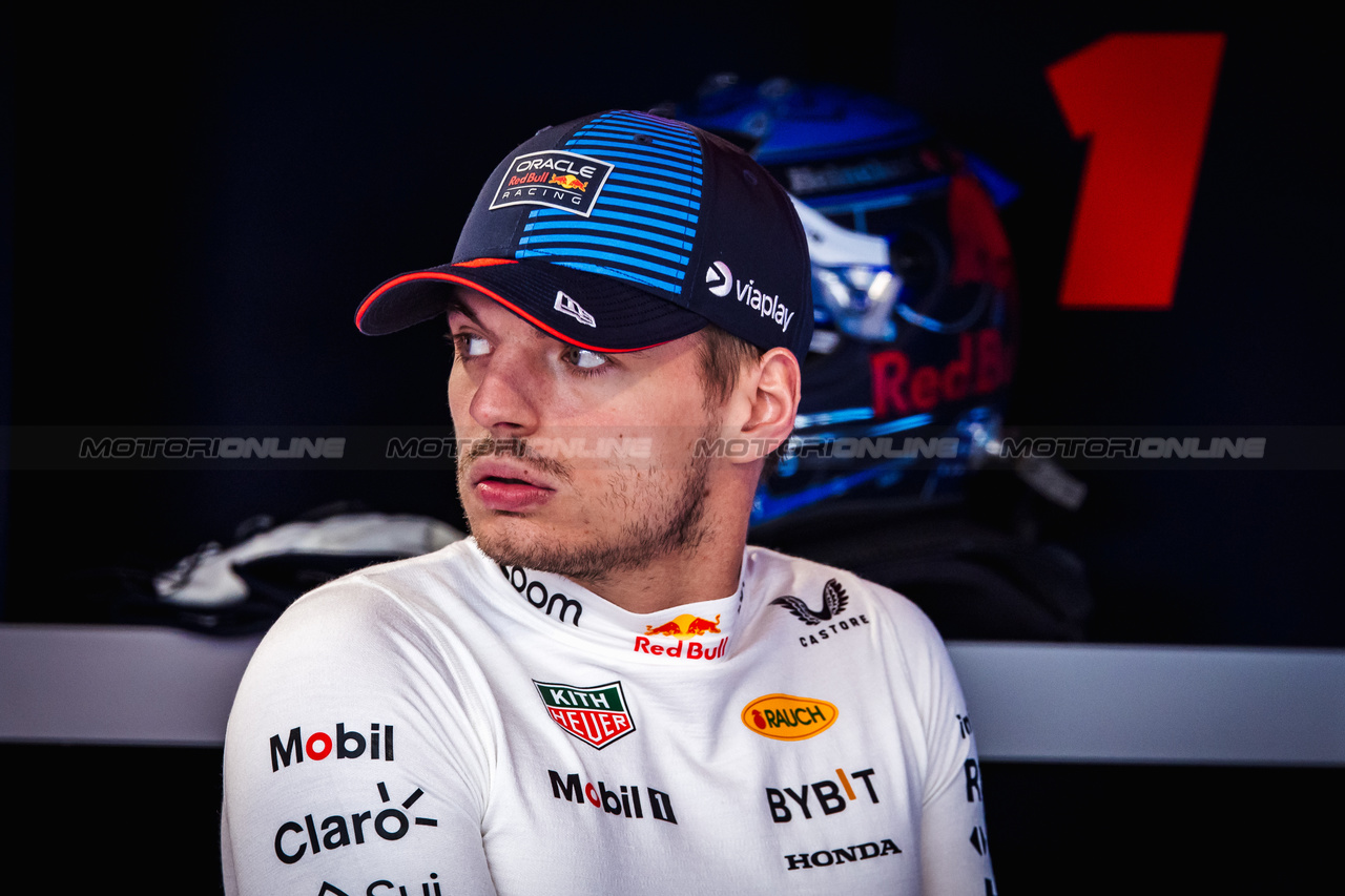 GP MIAMI, Max Verstappen (NLD) Red Bull Racing.

04.05.2024. Formula 1 World Championship, Rd 6, Miami Grand Prix, Miami, Florida, USA, Sprint e Qualifiche Day.

- www.xpbimages.com, EMail: requests@xpbimages.com © Copyright: Bearne / XPB Images