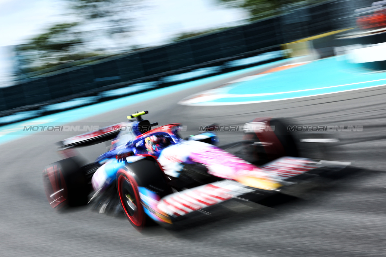 GP MIAMI, Yuki Tsunoda (JPN) RB VCARB 01.

04.05.2024. Formula 1 World Championship, Rd 6, Miami Grand Prix, Miami, Florida, USA, Sprint e Qualifiche Day.

 - www.xpbimages.com, EMail: requests@xpbimages.com © Copyright: Staley / XPB Images