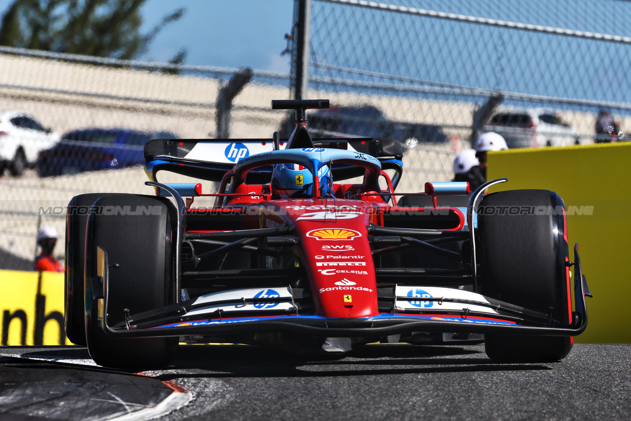 GP MIAMI, Charles Leclerc (MON) Ferrari SF-24.

04.05.2024. Formula 1 World Championship, Rd 6, Miami Grand Prix, Miami, Florida, USA, Sprint e Qualifiche Day.

 - www.xpbimages.com, EMail: requests@xpbimages.com © Copyright: Coates / XPB Images