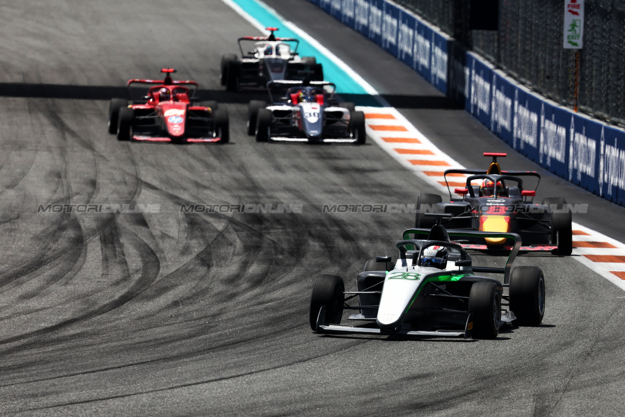 GP MIAMI, Doriane Pin (FRA) Prema Racing.

04.05.2024. FIA Formula Academy, Rd 2, Gara 1, Miami, Florida, USA, Saturday.

- www.xpbimages.com, EMail: requests@xpbimages.com Copyright: XPB Images