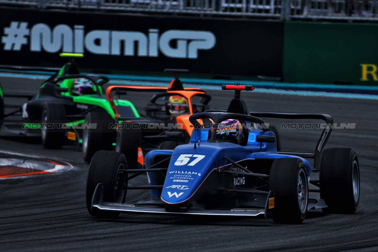 GP MIAMI, Lia Block (USA) ART.

04.05.2024. FIA Formula Academy, Rd 2, Gara 1, Miami, Florida, USA, Saturday.

- www.xpbimages.com, EMail: requests@xpbimages.com Copyright: XPB Images