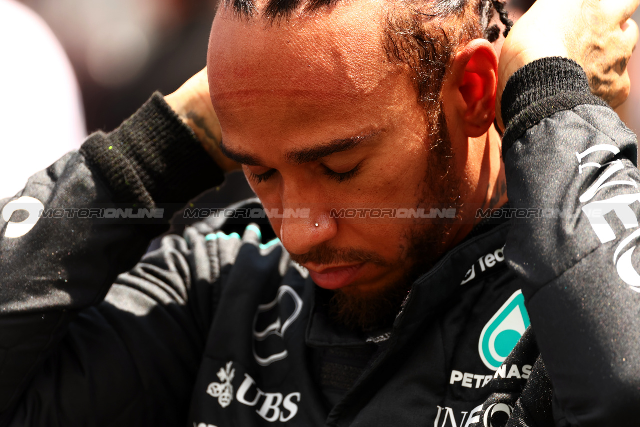 GP MIAMI, Lewis Hamilton (GBR) Mercedes AMG F1 on the grid.

04.05.2024. Formula 1 World Championship, Rd 6, Miami Grand Prix, Miami, Florida, USA, Sprint e Qualifiche Day.

 - www.xpbimages.com, EMail: requests@xpbimages.com © Copyright: Coates / XPB Images