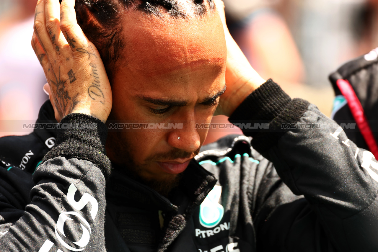 GP MIAMI, Lewis Hamilton (GBR) Mercedes AMG F1 on the grid.

04.05.2024. Formula 1 World Championship, Rd 6, Miami Grand Prix, Miami, Florida, USA, Sprint e Qualifiche Day.

 - www.xpbimages.com, EMail: requests@xpbimages.com © Copyright: Coates / XPB Images