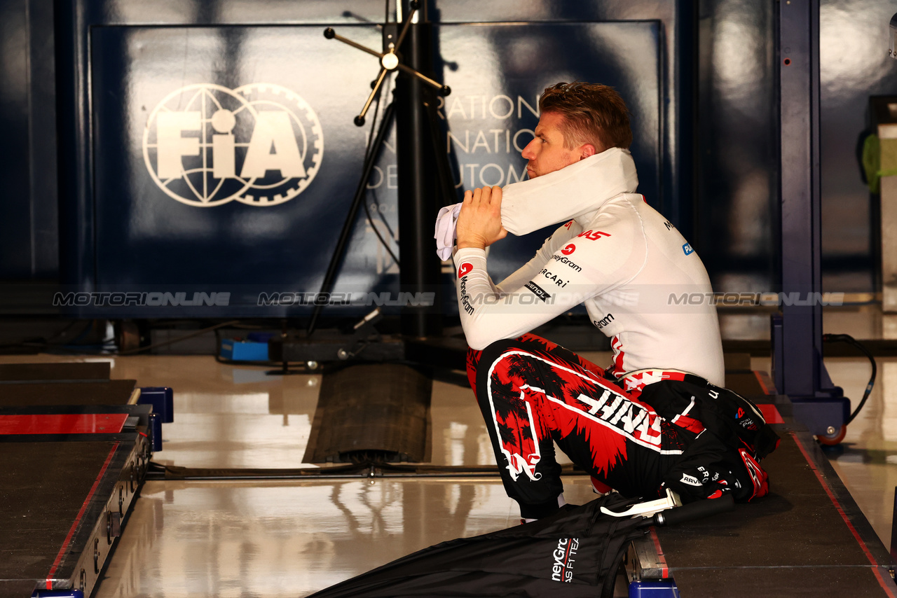 GP MIAMI, Nico Hulkenberg (GER) Haas F1 Team.

04.05.2024. Formula 1 World Championship, Rd 6, Miami Grand Prix, Miami, Florida, USA, Sprint e Qualifiche Day.

 - www.xpbimages.com, EMail: requests@xpbimages.com © Copyright: Coates / XPB Images