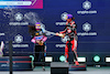 GP MIAMI, (L to R): Gara winner Abbi Pulling (GBR) Rodin Motorsport celebrates on the podium with third placed Chloe Chambers (USA) Campos Racing.
04.05.2024. FIA Formula Academy, Rd 2, Gara 1, Miami, Florida, USA, Saturday.
- www.xpbimages.com, EMail: requests@xpbimages.com Copyright: XPB Images