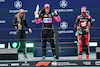 GP MIAMI, The podium (L to R): Doriane Pin (FRA) Prema Racing, second; Abbi Pulling (GBR) Rodin Motorsport, vincitore; Chloe Chambers (USA) Campos Racing, third.
04.05.2024. FIA Formula Academy, Rd 2, Gara 1, Miami, Florida, USA, Saturday.
- www.xpbimages.com, EMail: requests@xpbimages.com Copyright: XPB Images