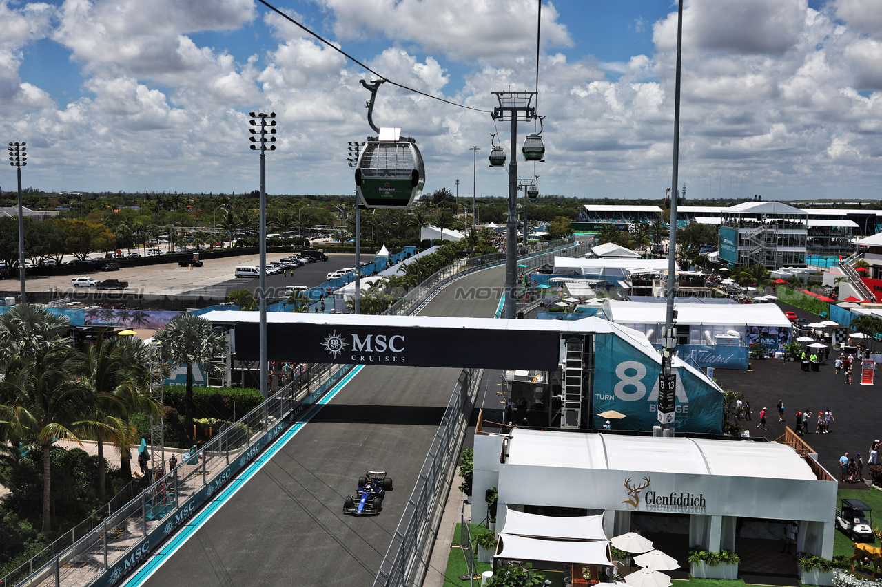 GP MIAMI, Logan Sargeant (USA) Williams Racing FW46.

03.05.2024. Formula 1 World Championship, Rd 6, Miami Grand Prix, Miami, Florida, USA, Sprint Qualifiche Day.

- www.xpbimages.com, EMail: requests@xpbimages.com © Copyright: Moy / XPB Images