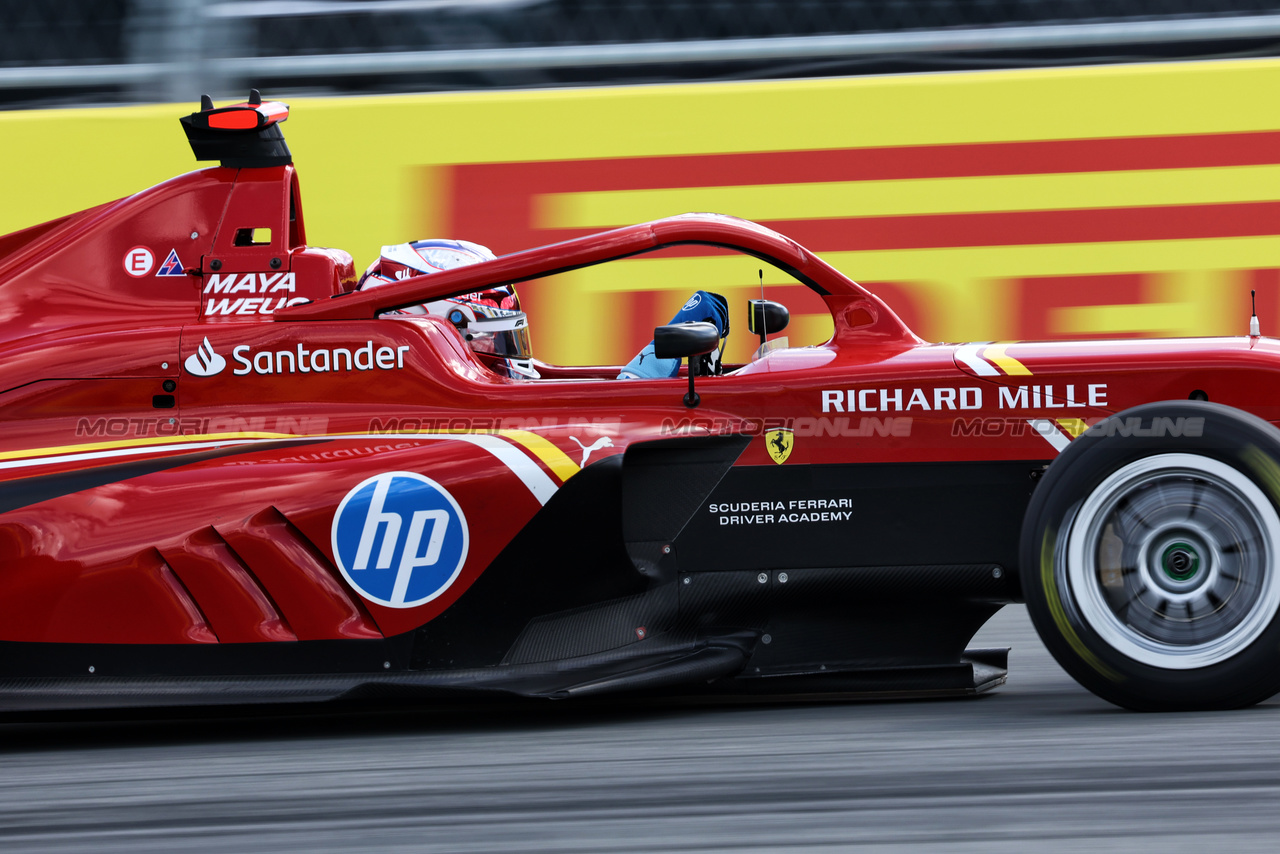 GP MIAMI, Maya Weug (NLD) Prema.

03.05.2024. FIA Formula Academy, Rd 2, Miami, Florida, USA, Venerdi'.

- www.xpbimages.com, EMail: requests@xpbimages.com Copyright: XPB Images