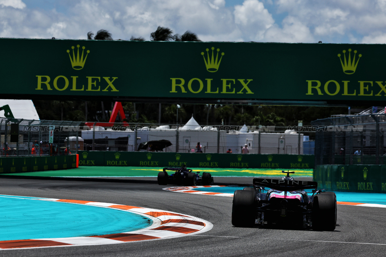 GP MIAMI, Pierre Gasly (FRA) Alpine F1 Team A524.

03.05.2024. Formula 1 World Championship, Rd 6, Miami Grand Prix, Miami, Florida, USA, Sprint Qualifiche Day.

 - www.xpbimages.com, EMail: requests@xpbimages.com © Copyright: Coates / XPB Images
